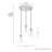 Van Nuys 3 Light Round Cluster Pendant-63573984