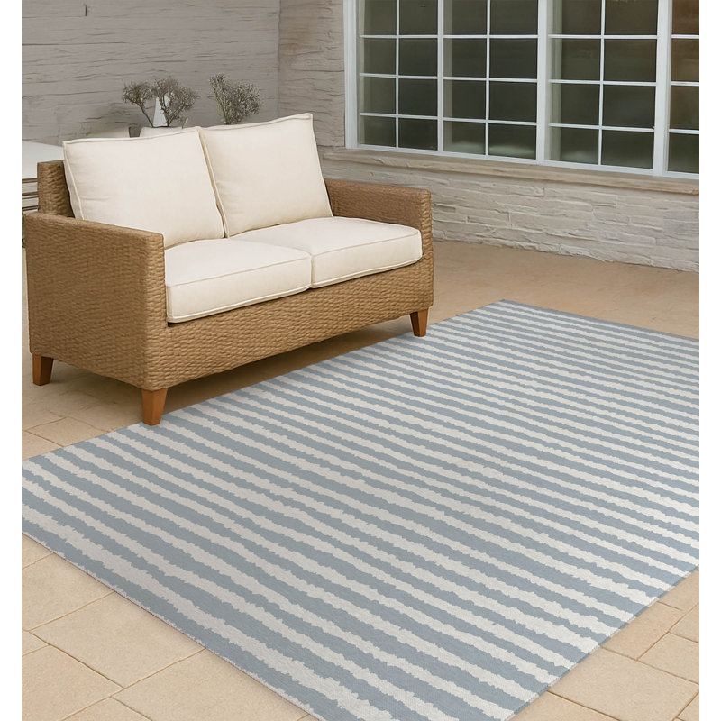 Long Gen Non-Slip Outdoor Rug, Rectangle 5' x 7'