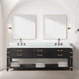 84" Double Bathroom Vanity Set