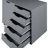 Coheman 24" Home Office Filing Cabinet with 2 Shelves, 5-Drawer Mobile Wood File Cabinet, Under Desk Rolling Storage for Documents, Clothes & Craft Supplies, Space-Saving Design-66826652