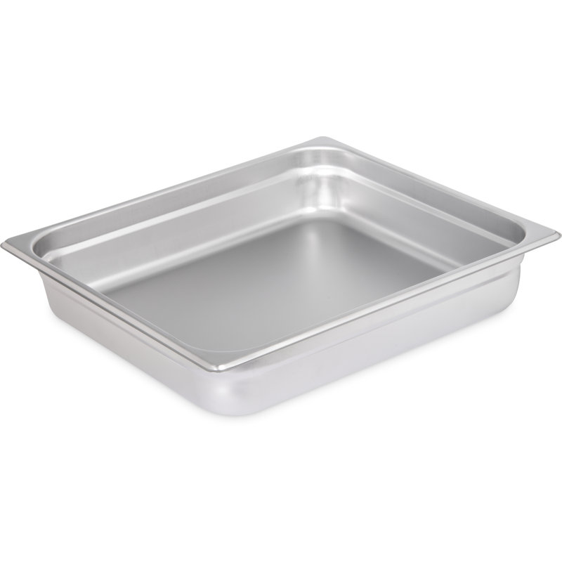 Carlisle Food Service Products DuraPan™ 1.68 Gallons Rectangle Stainless Steel Food Storage Container