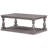 Vintage Coffee Table Featuring Artistic Vase Column Legs And Luxurious Pine Veneer For Timeless Charm,Suitable For Living Room, Study Room-461315611