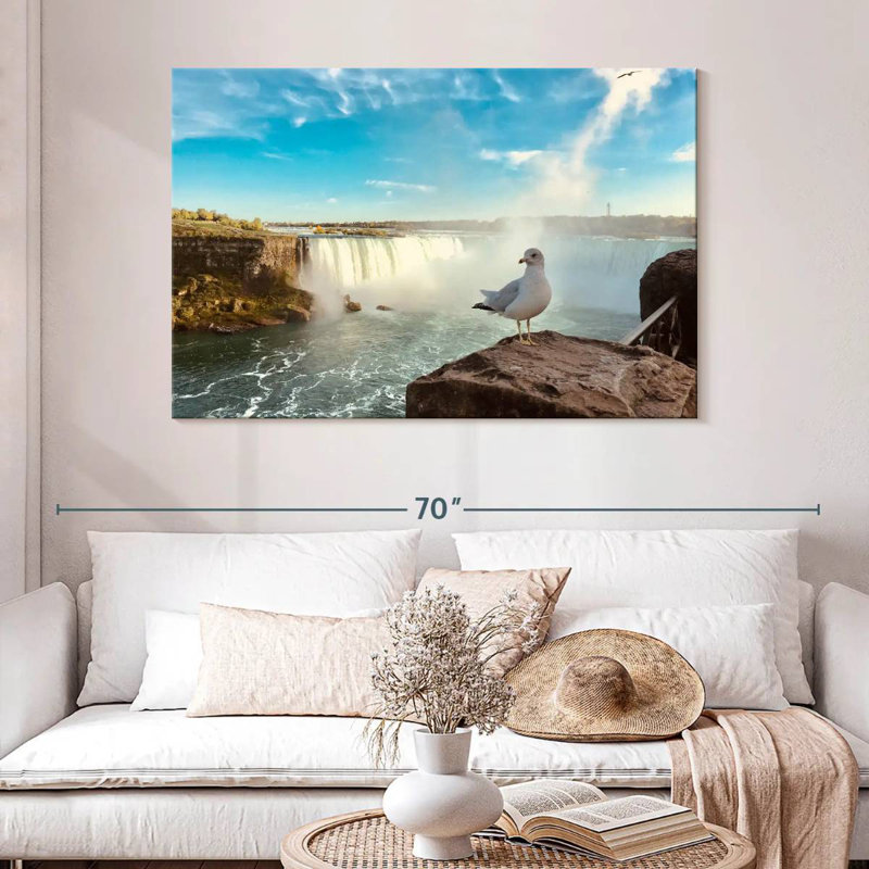 Alvord Seagull At Niagara Falls