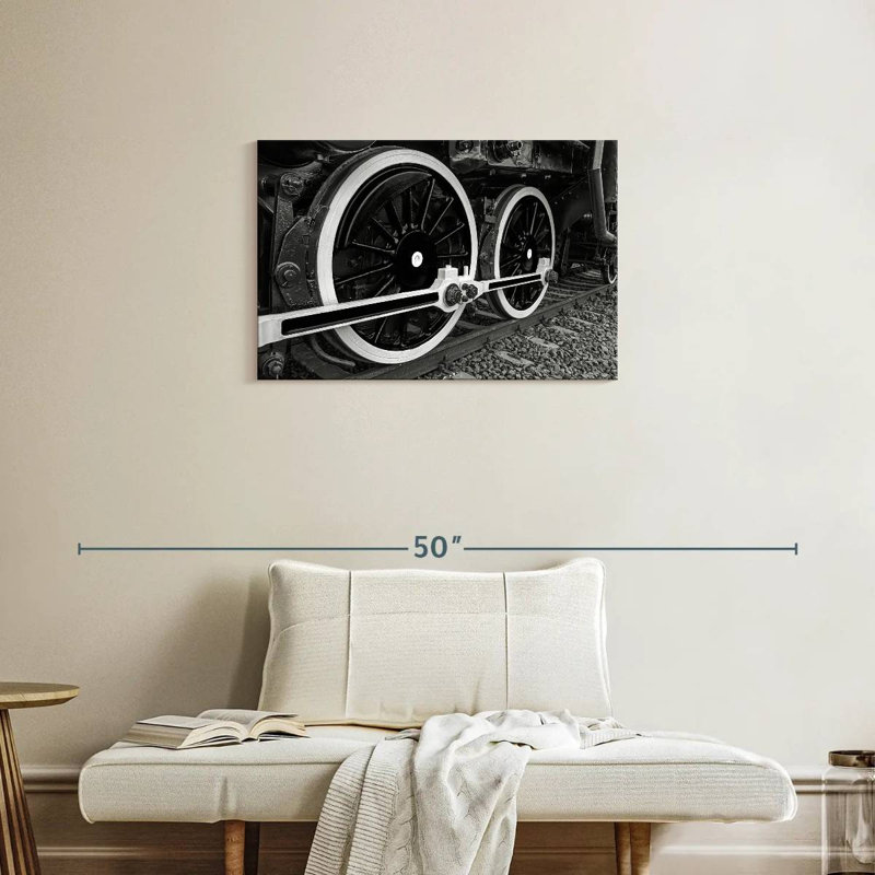 Mehar Train Wheels, 20" H x 30" W