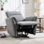 84cm Wide Modern Soft Linen Upholstered Manual Recliner-114543676