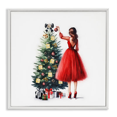 «Fashion Tree Ornaments», estampe numérique par Amanda Greenwood
