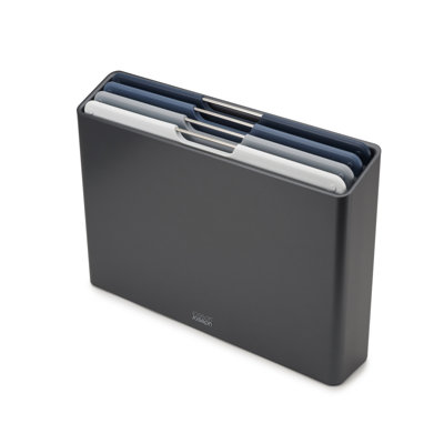 Folio 4-Piece Cutting Board Set with Storage Case