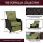 Fauteuil de patio inclinable avec coussins Amarys-699034547
