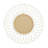 Solid Wood Circle Wall Mirror