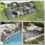 Tapis d'extérieur pour le patio pour la décoration, tapis réversible, tapis de camping extérieur portable-1641493538-1641493542