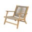 Fauteuils club d'extérieur en bois d'acacia Sierra-348019143