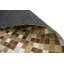Tapis beige en cuir Miaya