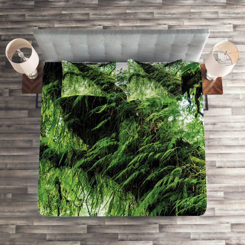 Forest Polyester Coverlet