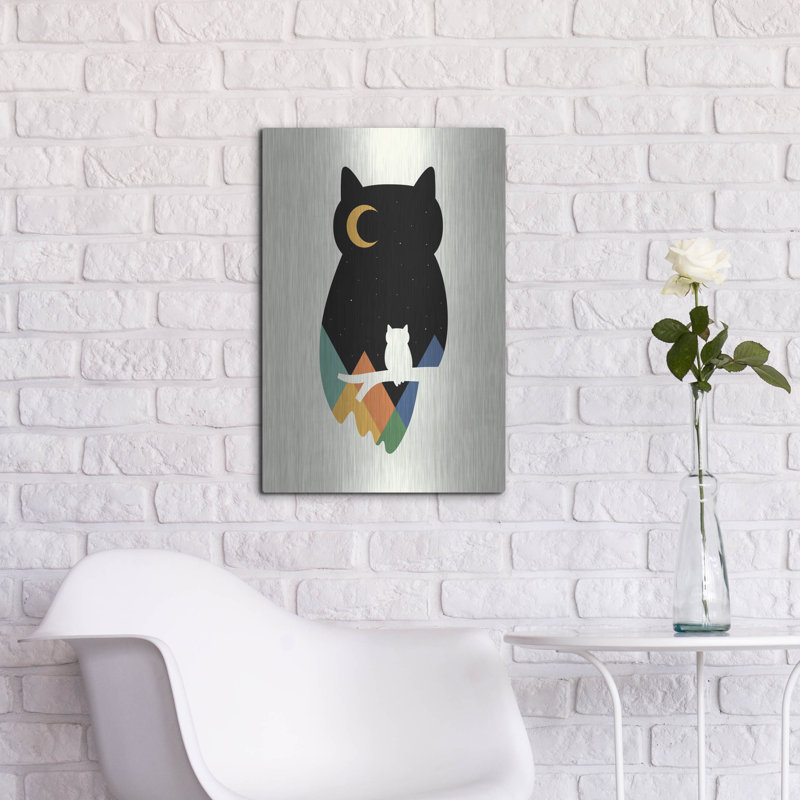 «Eye On Owl» par Andy Westface, H 24 po x l 16 po