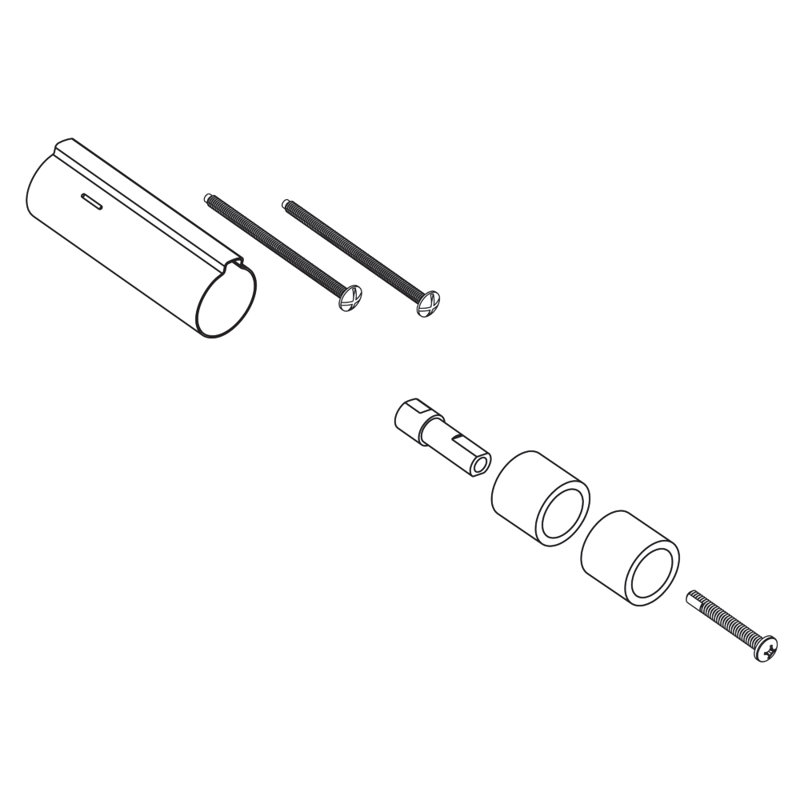 Moen® 3-Function Diverter Valve 1" Extension Kit, Chrome