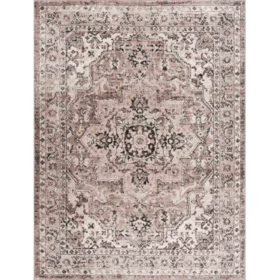 Jascha Moroccan Beige/Brown Area Rug
