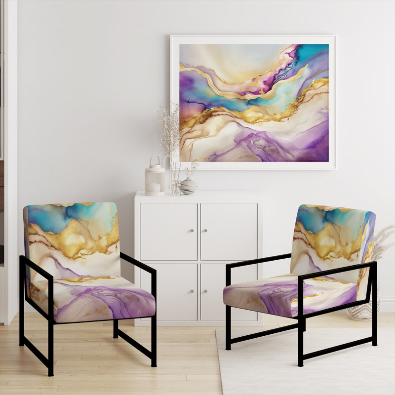 Fauteuil d'appoint Darende, Noir, noir, noir, noir