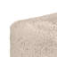 Repose-pieds modulaire Appi, mousse compressée, fausse fourrure brun taupe 27 po-130622778
