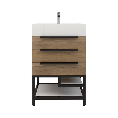 23.5'' Single Bathroom Vanity Base Only