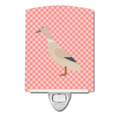 Éclairage de nuit en céramique west duck check