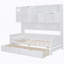 Lit de jour simple en bois avec 2 tiroirs, armoire et tablette tout-en-un, blanc-1677847337-1677847336