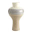 Cream Rises Swell Vase-Lg