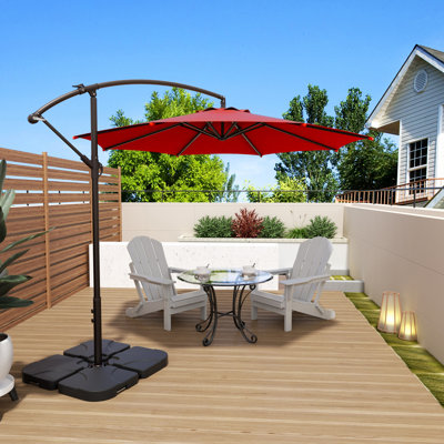Parasol déporté Hartt de 3 m
