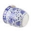 Blue & White Peony Blossom Ice Bucket