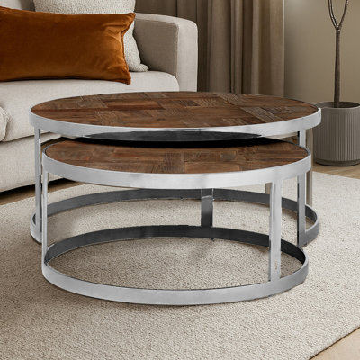 Ivey Pedestal Nesting Tables