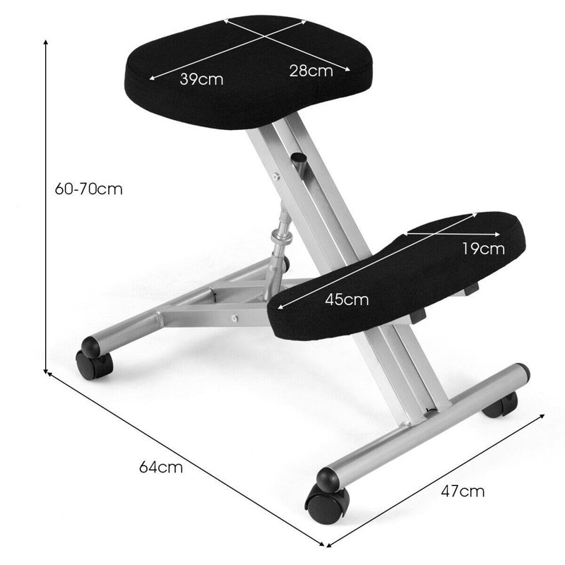 Adjustable Height Kneeling Chair