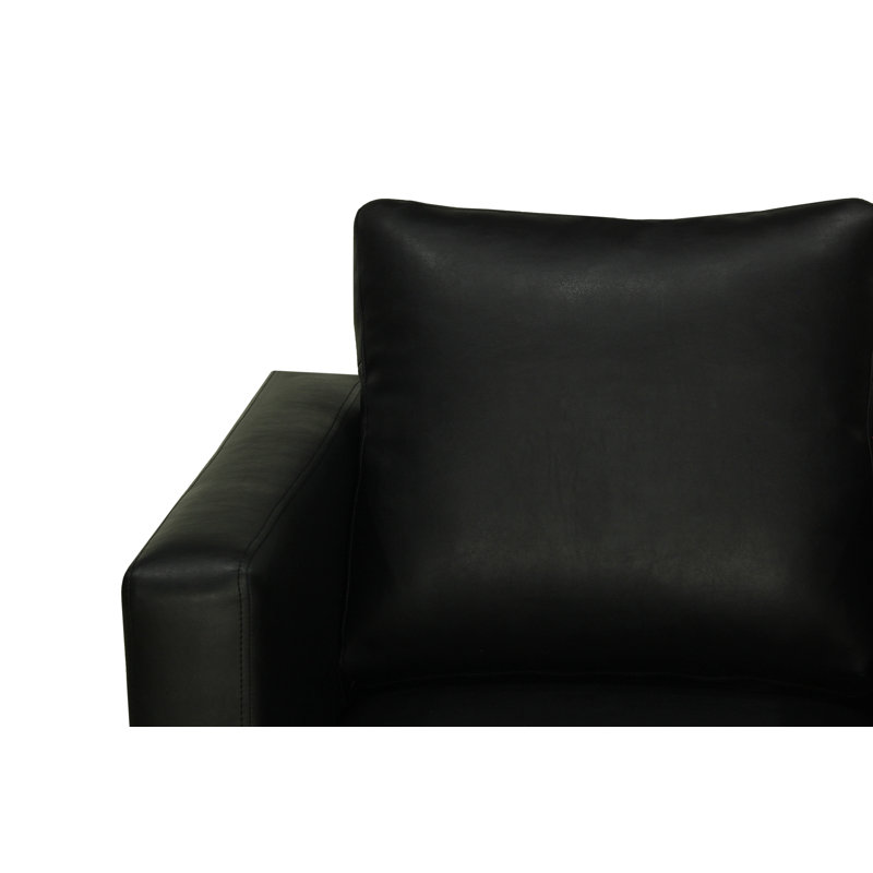 Mercersburg Upholstered Armchair, Black