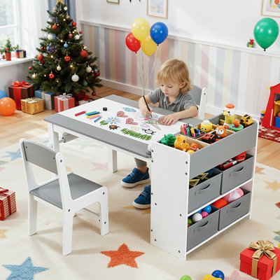 Jatasha 2 - Student Preschool and Chair Set by Harriet Bee