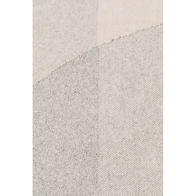 Dream Geometric Gray Area Rug, Pink, Rectangle 5' x 7'5"