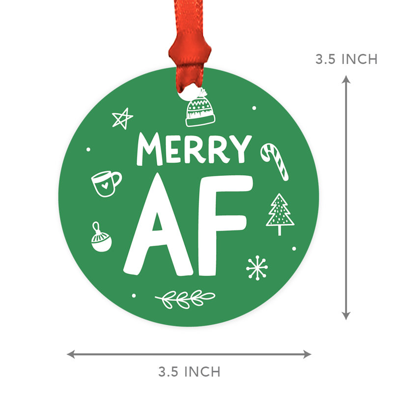 Ornement rigolo de Noël, Oui