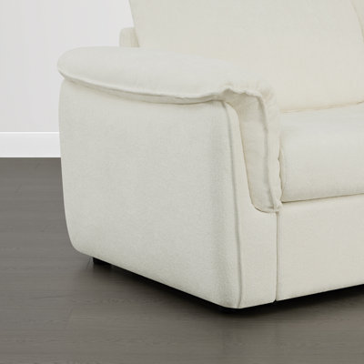 Makena 88.2" W Modern Upholstered 2-Piece Sofa with Wide Arms & Deep Supportive Cushions