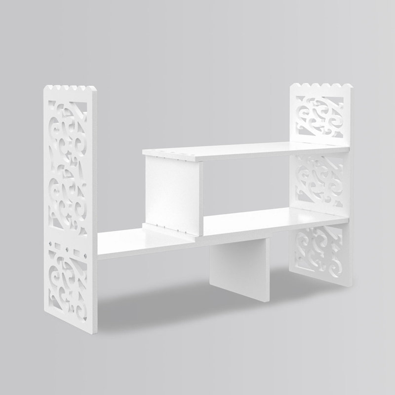 Desktop Organizer Desk Storage Shelf Space Saver