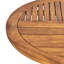 Table 70 po en bois pour l'extérieur