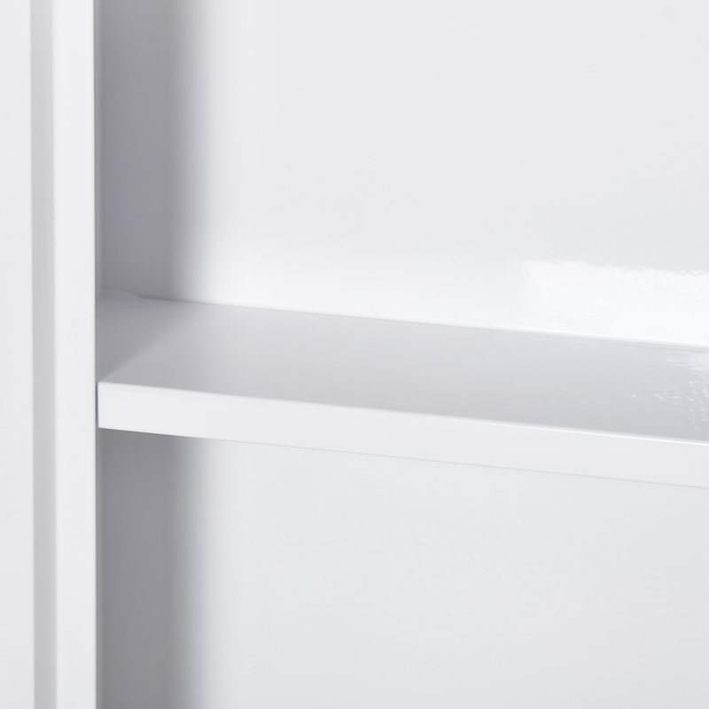 Armoire à pharmacie à montage en surface avec 3 tablettes fixes l 11,8 po x H 23,6 po Jaasiel