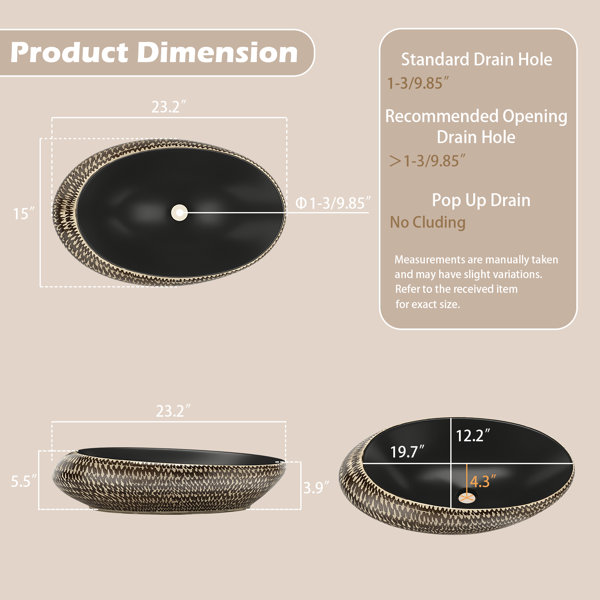 Dimensions du produit
