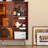 Middle-aged color Solid  Wood Display Cases