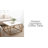 Nayely Modern Glam Square Coffee Table