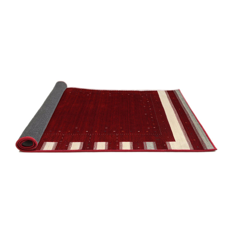 Tapis beige/brun contemporain, Rond 4 pi