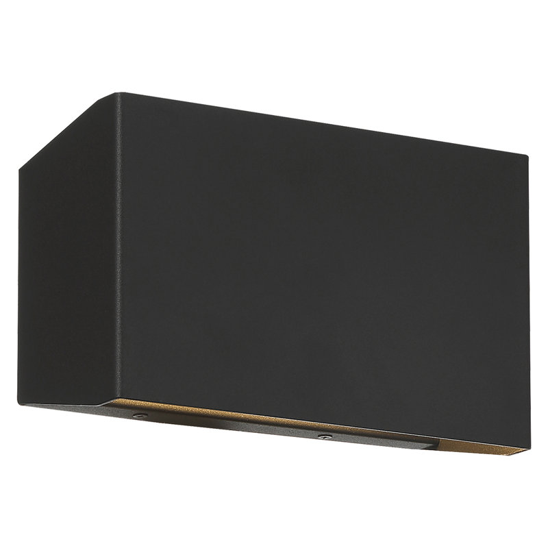 Daegan Steel Wall Light, Black
