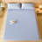 Moomee Fitted Sheet with Pillowcases 3-Piece Set 100% Washed Cotton Linen Like Textured-120928284-120928282