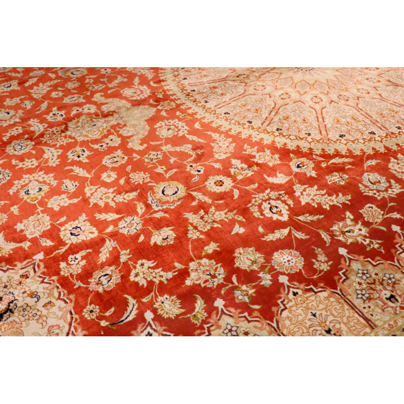 Azerbaijan One-of-a-Kind Rectangle 7'10" X 11'7" Hand Knotted Area Rug