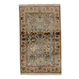 Handmade Silk and Wool Oriental Area Rug