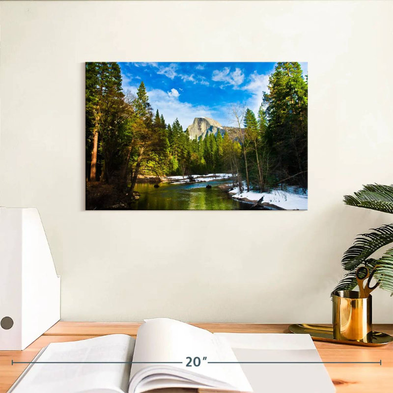 Alvord Glimpse Of Half Dome, H 8 po x l 12 po