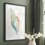 «Pastel Shell II», reproduction encadrée - bois massif-1476753150-1476753149