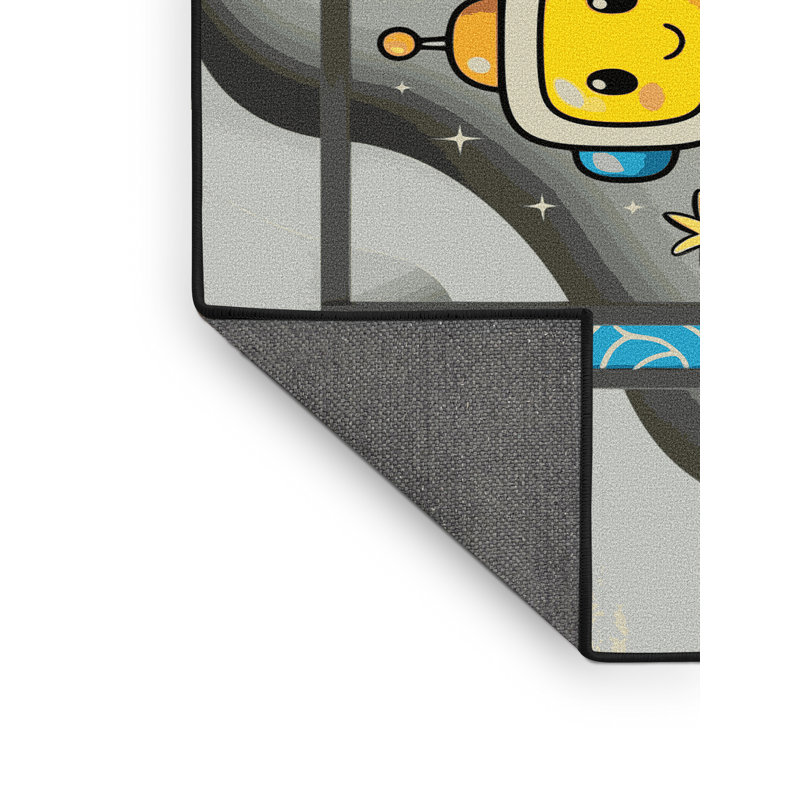 Tapis pour enfant Zoomie, Rectangulaire 7 pi x 10 pi