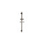 Barre coulissante réglable 28 "avec porte-savon intégré-50558054